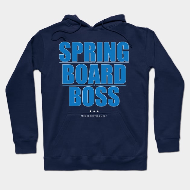 Funny Springboard Diving Shirt | Springboard Boss Hoodie by TeesByJay